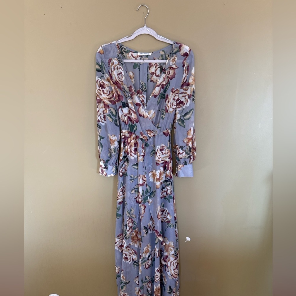 Pink+Sophie Maxi Floral Dress